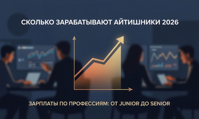 Featured image of post Сколько зарабатывают айтишники в 2026: зарплаты по профессиям